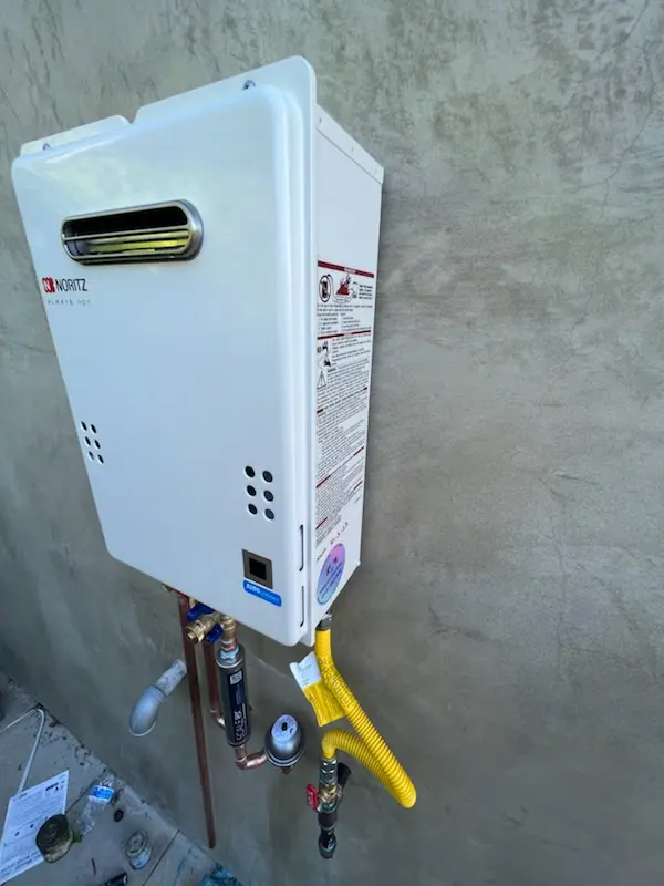 Tankless water heater installation for Bangor homes